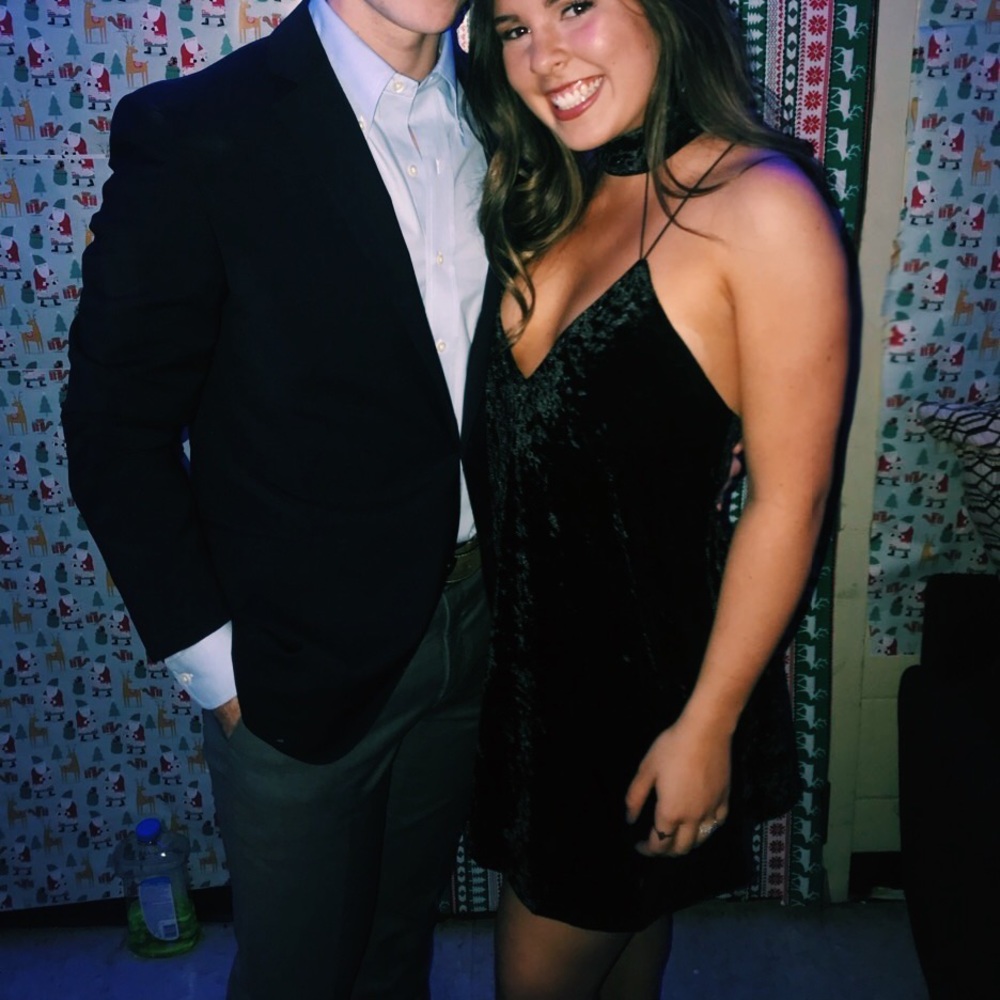 Missguided Strappy Choker dress